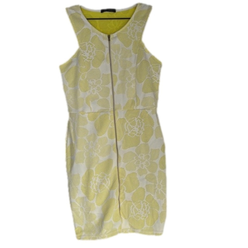 Suzy Shier Floral Print Bodycon Sleeveless Dress
